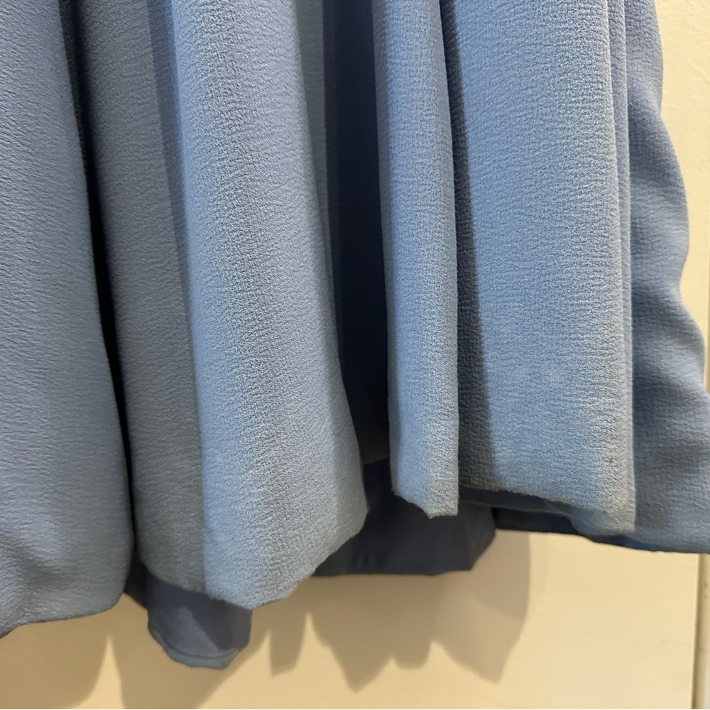 Dress the Population Sky Blue Off The Shoulder Dress Gown - Picture 9 of 10